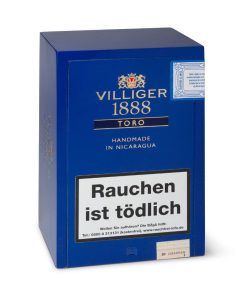 Xì Gà Villiger 1888 Nicaragua Toro - Hộp 20 Điếu