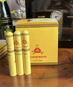 Xì gà Montecristo Petit Tubos - Pack 3 Điếu